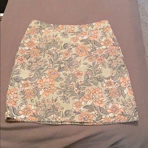 Loft floral skirt BNWT